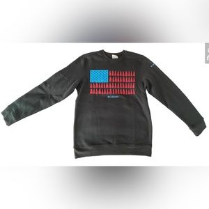 Columbia men’s graphic crewneck sweatshirt 
new